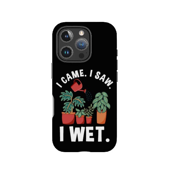 Funny Garden Plant Wet Plants IPhone Cases