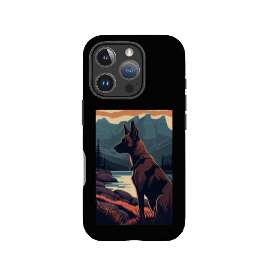 Belgian Malinois Nature IPhone Cases