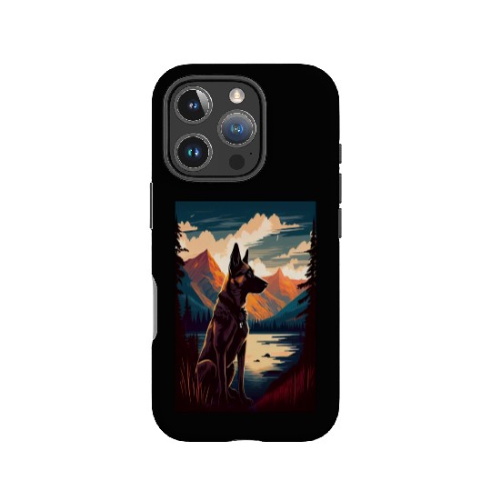 Belgian Malinois Nature IPhone Cases