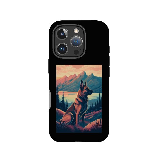 Belgian Malinois Nature IPhone Cases