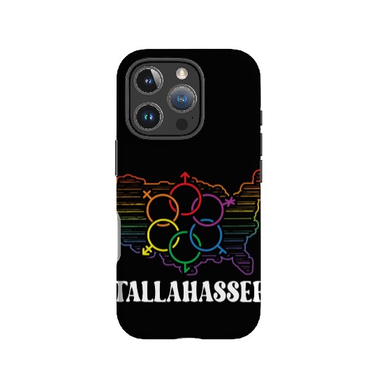 Tallahassee Pride Month Pride Flag LGBT Community IPhone Cases