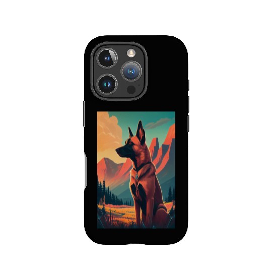Belgian Malinois Nature IPhone Cases