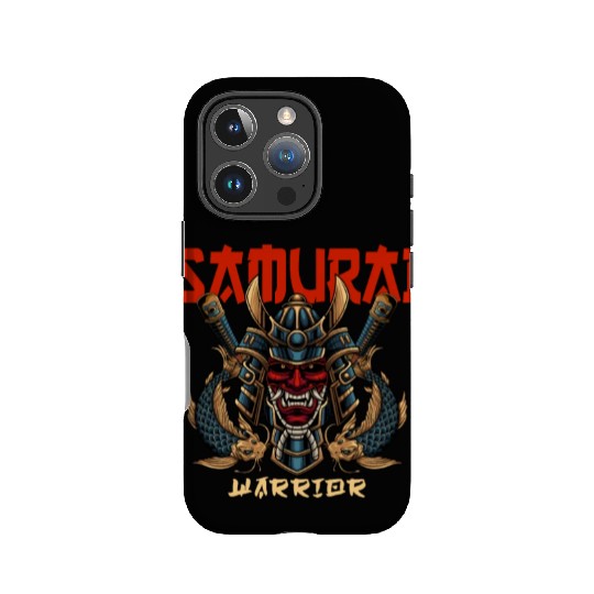 Samurai Warrior Japan Japanese Ninja Skull Katana IPhone Cases