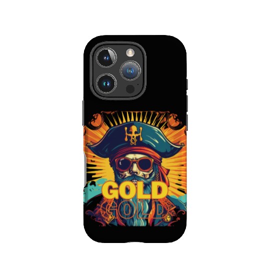Hunt for Gold with Fierce Pirate IPhone Cases