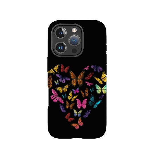 Butterfly Heart Valentine s Day Biology Teacher IPhone Cases