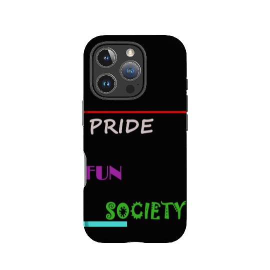 PRIDE FUN SOCIETY IPhone Cases