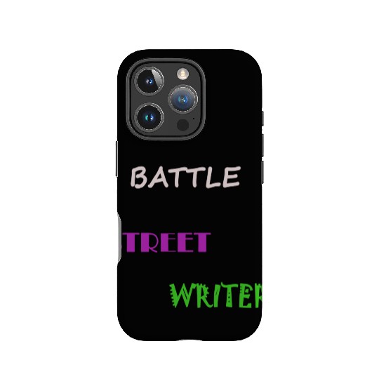 BATTLE STREET WRITER IPhone Cases