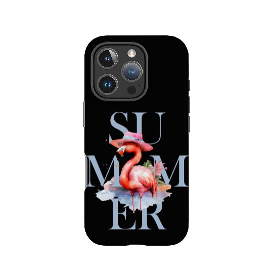 Summer Flamingo IPhone Cases