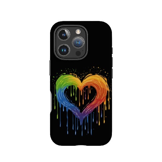 Love Without Limits: LGBTQ+ Rainbow Heart, IPhone Cases