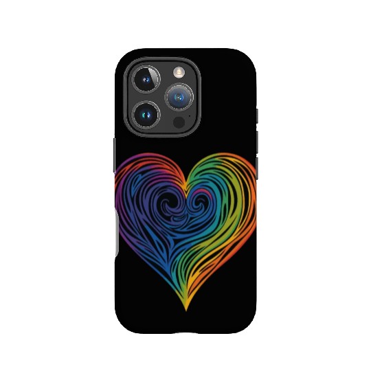 Pride & Joy: Rainbow Heart, Embracing LGBT Love & IPhone Cases