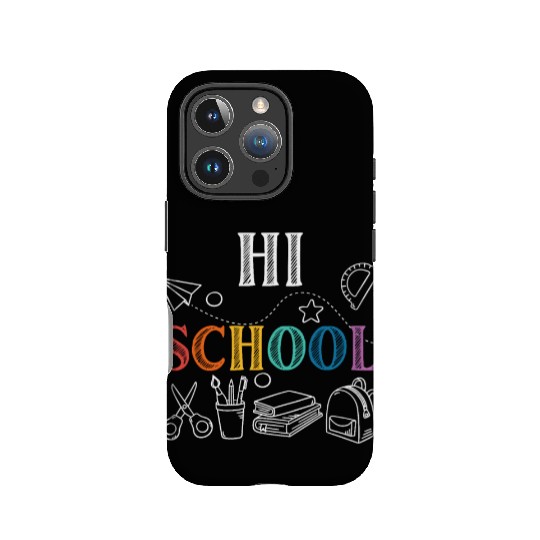 Hi School Back To School Squad Teacher Student IPhone Cases