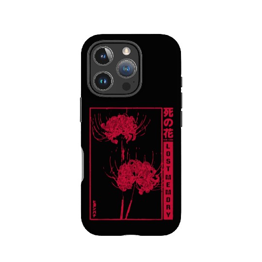 Lost Memory - red spider lily IPhone Cases