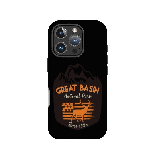 Great Basin National Park Us Flag Elk Mountains IPhone Cases