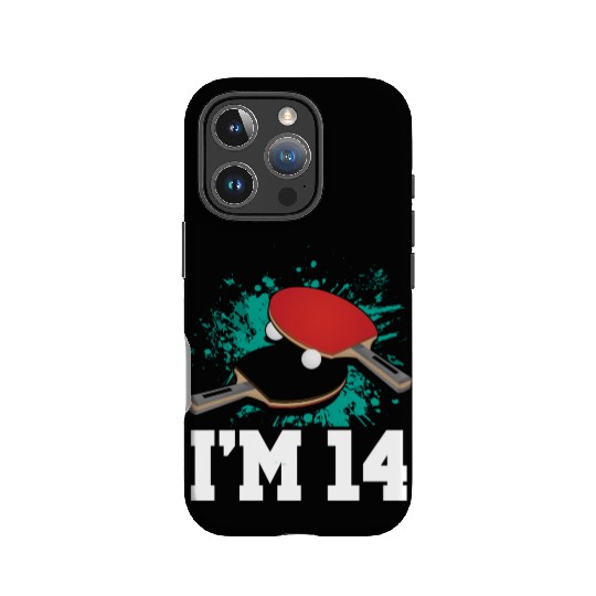 I'm 14 Table Tennis Player Sports Teen 14th IPhone Cases