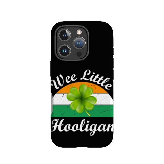 Wee Little Hooligan St Patricks Day IPhone Cases