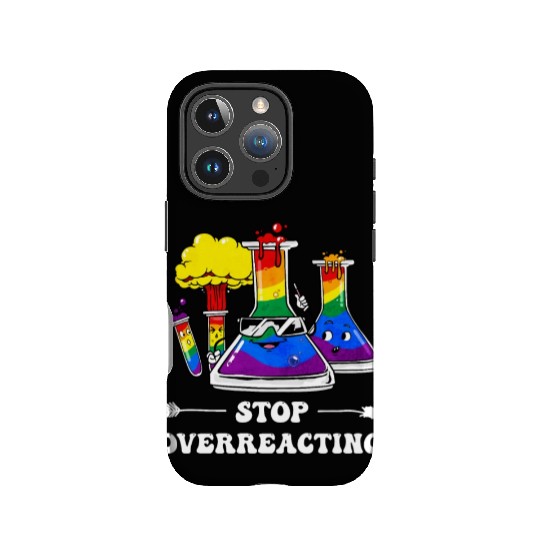 Gay Pride Rainbow Flag Science Teacher IPhone Cases