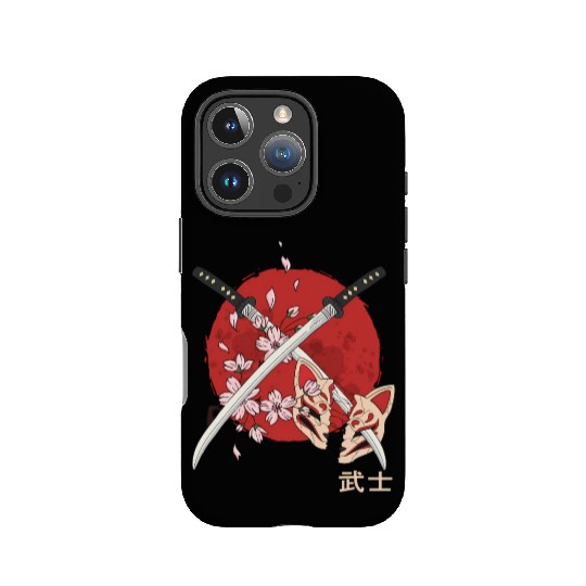 Ancient Japanese Cherry Blossom Samurai Katana Swo IPhone Cases