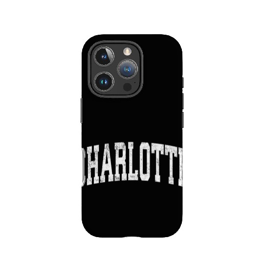 Charlotte North Carolina Nc Athletic Sports IPhone Cases