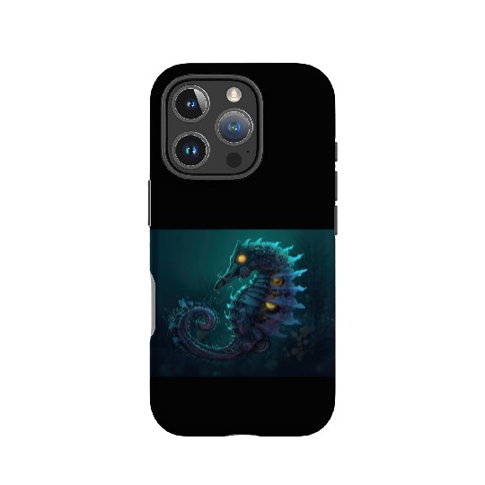 Neon Shark Attack IPhone Cases