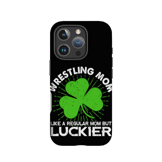 Wrestling Mom St Patrick'S Day Lucky Irish Mama IPhone Cases