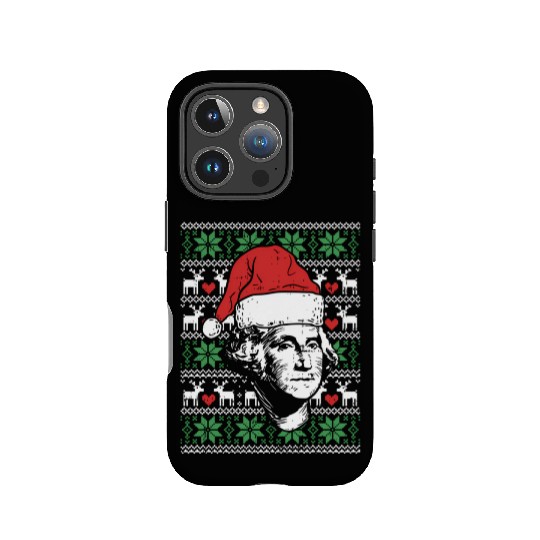 Ugly George Washington Patriotic President IPhone Cases