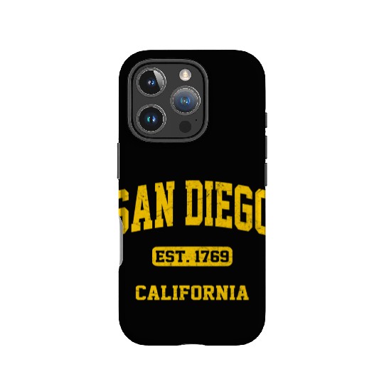San Diego California State Athletic Style IPhone Cases