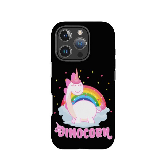 Dinocorn For Unicorn And Dinosaur IPhone Cases