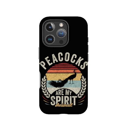 PeacocAre My Spirit Animal Peacock IPhone Cases