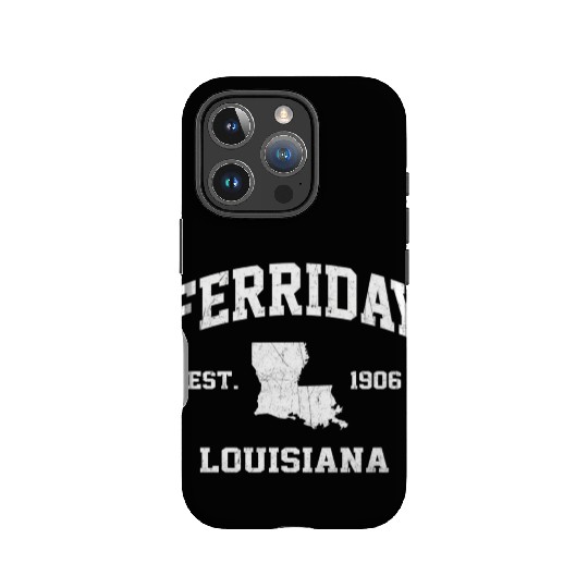 Ferriday Louisiana La State Athletic Style IPhone Cases