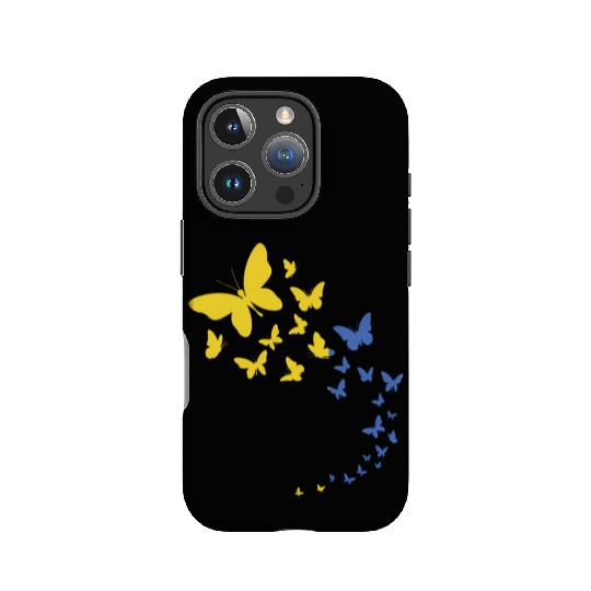 Ukraine Flag Ukrainian Butterfly Peace In Ukraine IPhone Cases