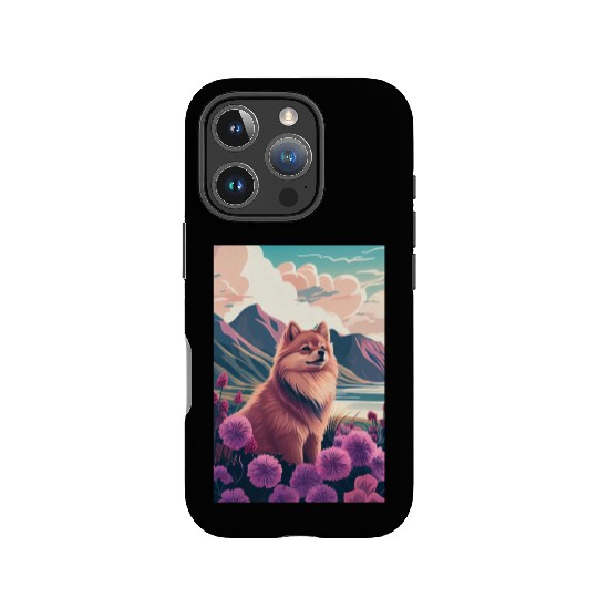 Pomeranian Nature IPhone Cases