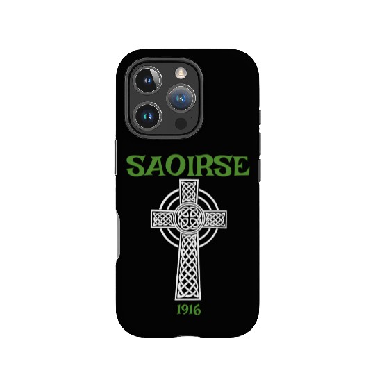 Saoirse Meaning Freedom Irish Republican With Celt IPhone Cases