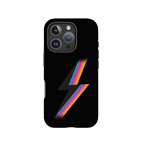 Lightning Bolt With Colorful IPhone Cases