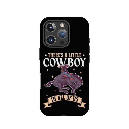 Cowboy Barn Bull Rider Rodeo Country Western Gift IPhone Cases
