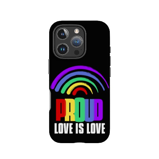 Love is Love IPhone Cases Gay Pride Day Rainbow Proud
