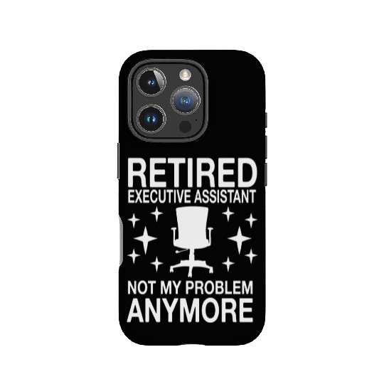 Retiring Executive Assistant Outfit Retirement IPhone Cases