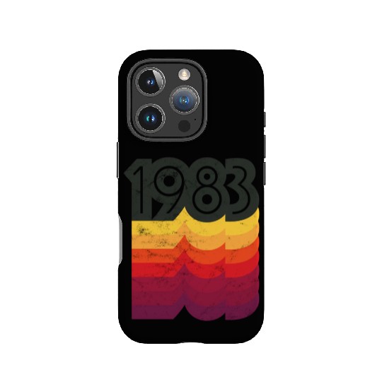 80S Style 39Th 1983 IPhone Cases