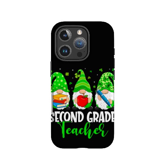 Gnomes 2Nd Grade Teacher Squad St Patric Day IPhone Cases