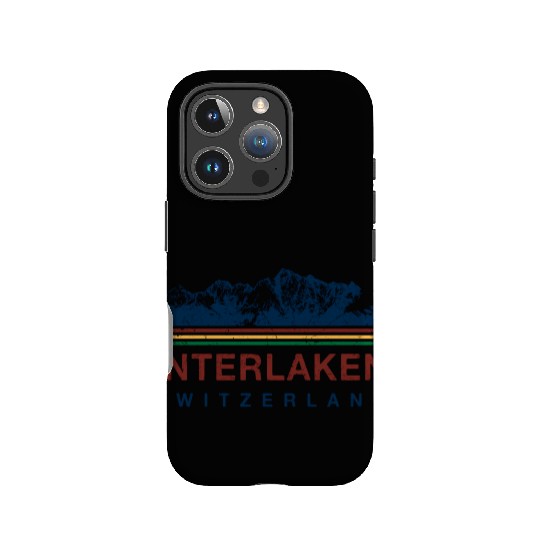 Switzerland Interlaken Swiss Mountain Climbing IPhone Cases