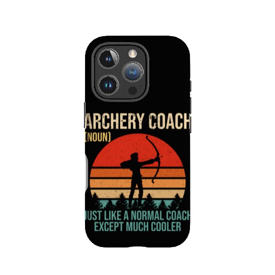 Archery Coach Definition Archery IPhone Cases