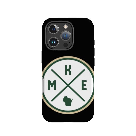 Milwaukee Circle Patch Green IPhone Cases