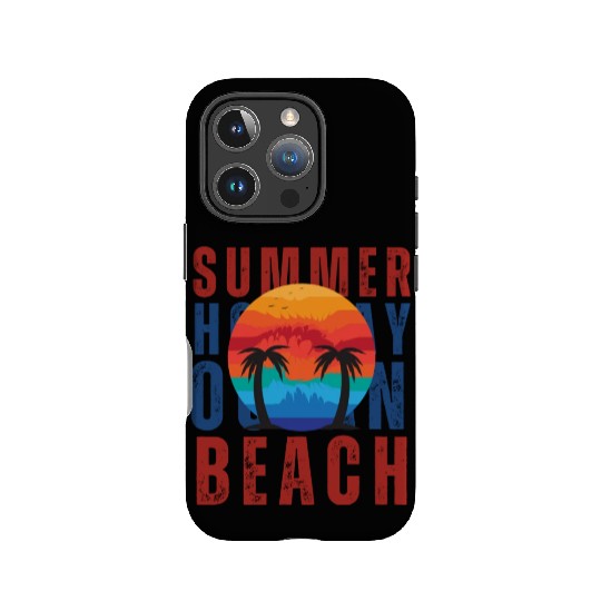 Summer-Sommerferien Beach IPhone Cases