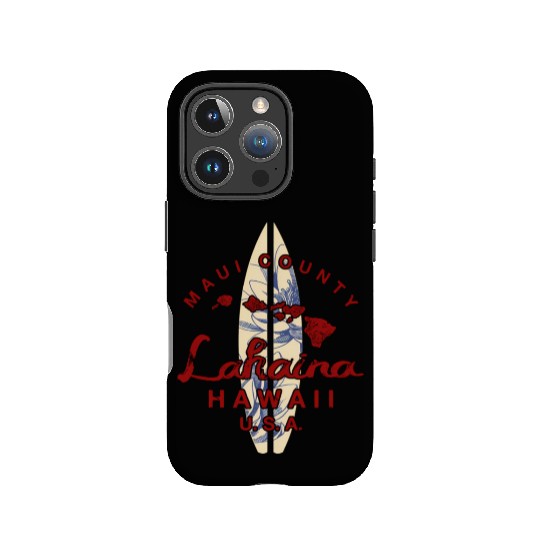 Maui Lahaina Hawaiian Islands Hawaii IPhone Cases