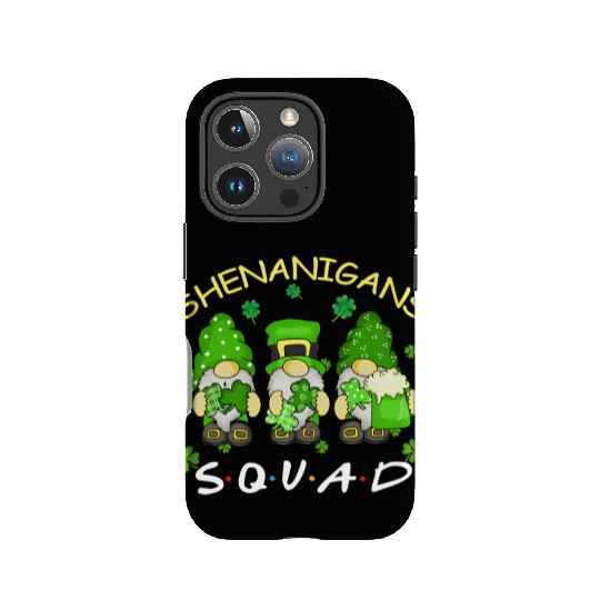 St Patrick'S Day Shenanigans Squad Three Gnomes IPhone Cases