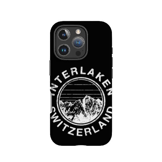 Switzerland Interlaken i IPhone Cases