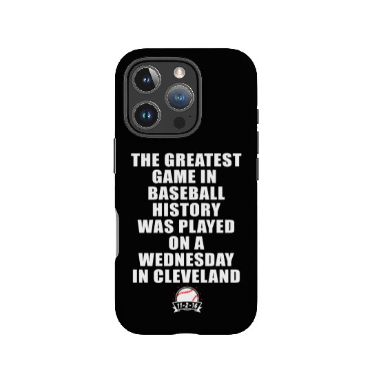 Greatest Game In Baseball Was On A Wednesday In IPhone Cases