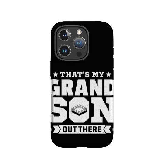 That'S My Grandson Out There Wrestling IPhone Cases