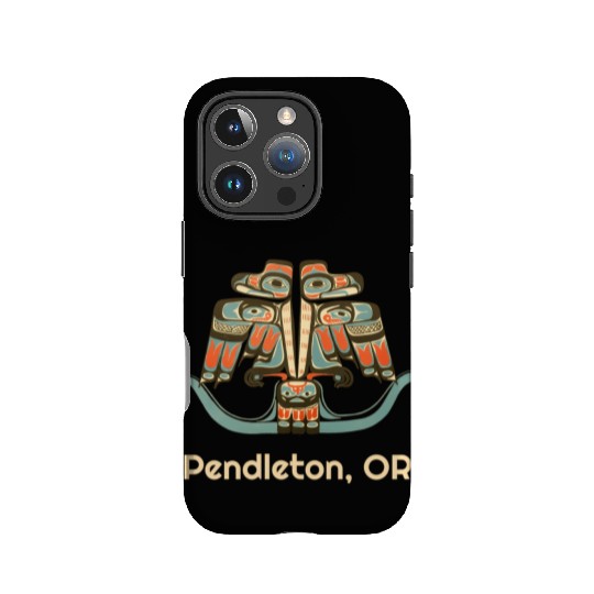 Pendleton Oregon Thunderbird Nw Native American IPhone Cases