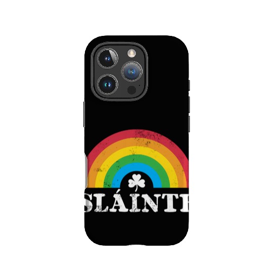Slainte 80S 70S Rainbow Irish St Patric Day IPhone Cases