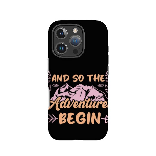 And so the Adventure begins Wanderlust Hiking IPhone Cases